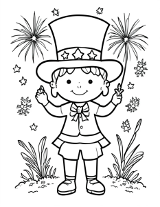 4th of july coloring pages