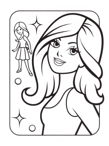 Barbie coloring pages