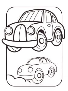 Car coloring page printable Car coloring page printable