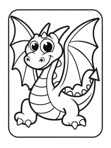 Dragon coloring pages