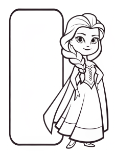 Elsa coloring pages Elsa coloring pages