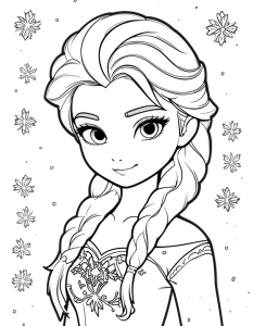 Frozen coloring pages Frozen coloring pages