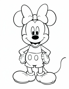 Mickey mouse coloring pages