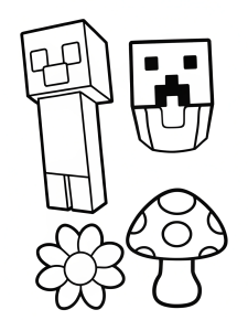 Minecraft coloring pages Minecraft coloring pages