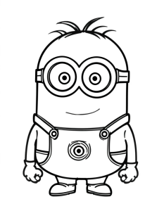 Minion coloring pages