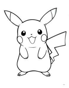 Pikachu coloring pages Pikachu coloring pages