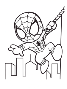 Spiderman coloring pages