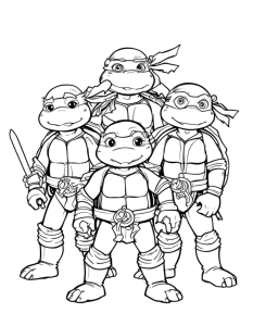 Teenage mutant ninja turtles coloring pages Teenage mutant ninja turtles coloring pages