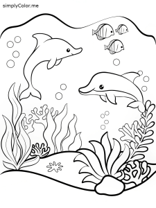 Under the sea coloring pages Under the sea coloring pages