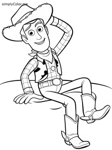 Woody coloring pages Woody coloring pages