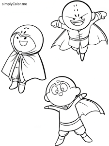 Zeno dragon ball z coloring pages Zeno dragon ball z coloring pages