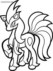 Arceus pokemon coloring page, bold and easy Arceus pokemon coloring page