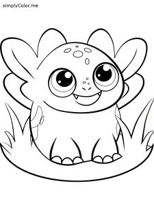 Axolotl squishmallow coloring page