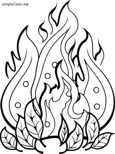 Blaze coloring page