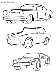 Cars printable coloring pages