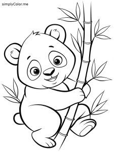Color page panda