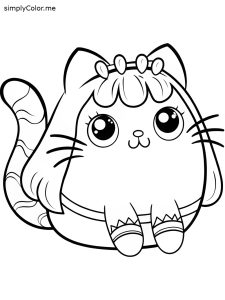 Coloring pages pusheen