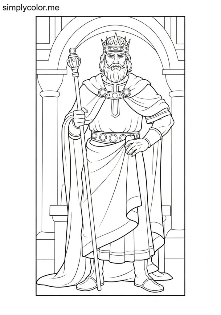 King Saul printables