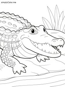 Alligator coloring