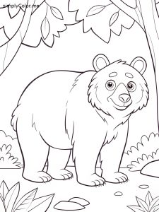 Brown bear brown bear coloring sheet Brown bear brown bear coloring sheet