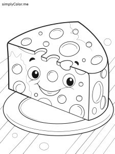 Cheese to color Cheese to color