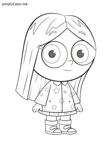 Coloring billie eilish