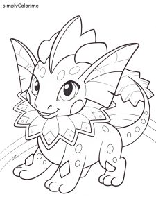 Coloring pokemon legendary