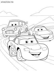 Disney cars coloring