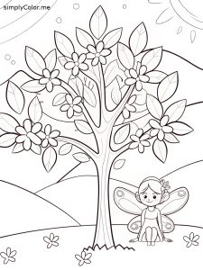Free coloring sheet for girls