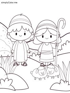 Free printable bible story coloring sheet Free printable bible story coloring sheet