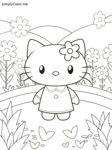 Hello kitty coloring book online Hello kitty coloring book online