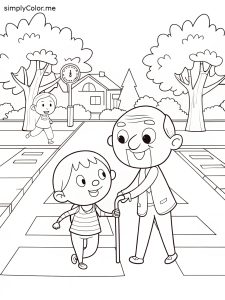 Kindness coloring Kindness coloring