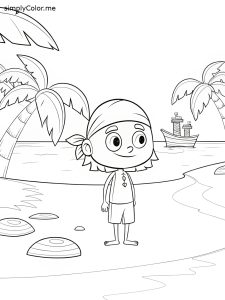 Paul shipwrecked coloring page Paul shipwrecked coloring page