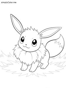 Pokemon coloring sheets eevee Pokemon coloring sheets eevee