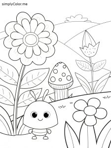 Printable sketches for watercolor