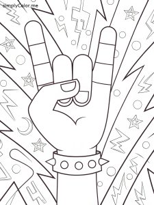 Rock and roll colors