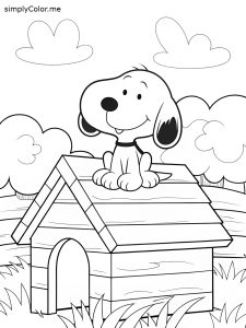 Snoopy to color Snoopy to color
