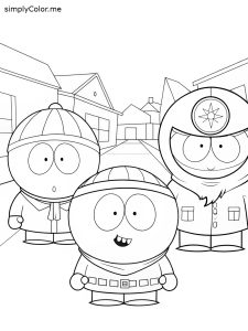 South park coloring