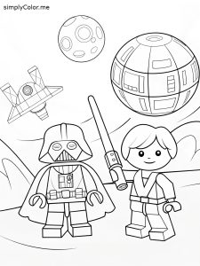 Star wars coloring by number