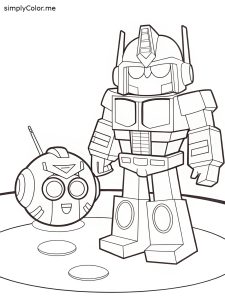 Transformers optimus prime coloring page Transformers optimus prime coloring page