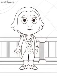 James madison coloring page