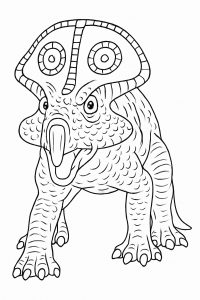 Protoceratops coloring page printable Protoceratops coloring page printable