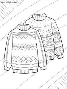 Sweater color page
