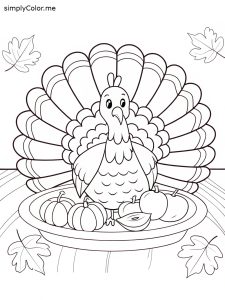 Thanksgiving color turkey Thanksgiving color turkey