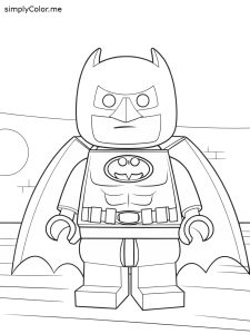 Coloring sheet batman