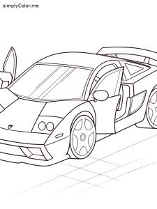 Coloring sheet lamborghini Coloring sheet lamborghini