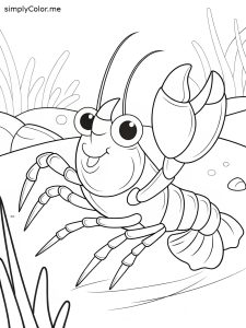 Crawfish color sheet