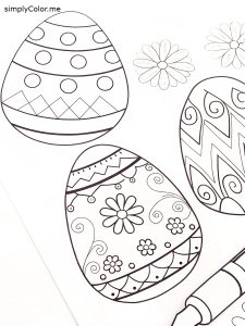 Gel pen coloring sheet Gel pen coloring sheet