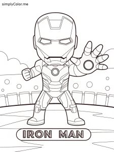 I is for iron man coloring page I is for iron man coloring page