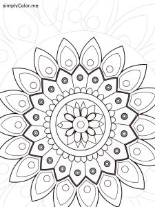Mandala color ideas